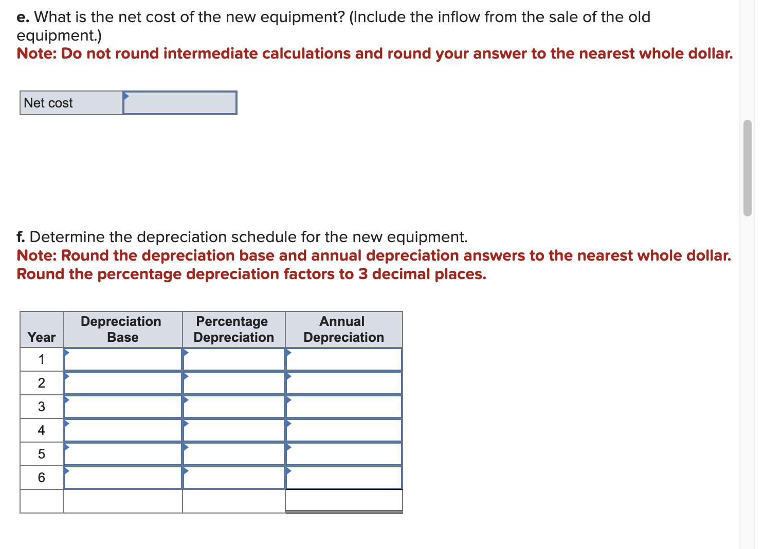 depreciation and can currently be sold for $27,800. A new piece of