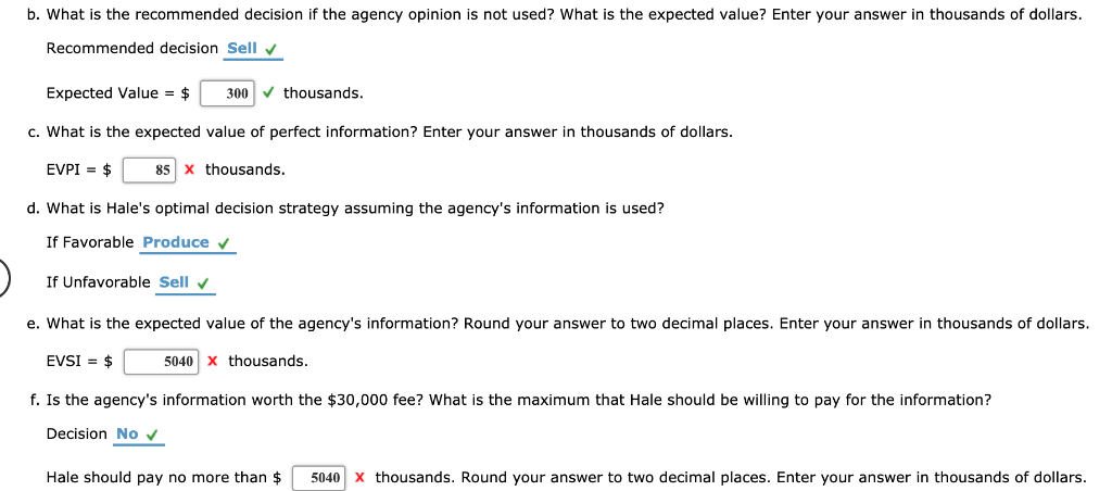 Problem 13-19 (Algorithmic) Hale's TV Productions is considering producing a pilot for