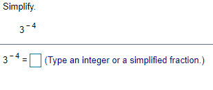  Could someone help with these 2 questions? Thanks! Simplify 3-4 3-4