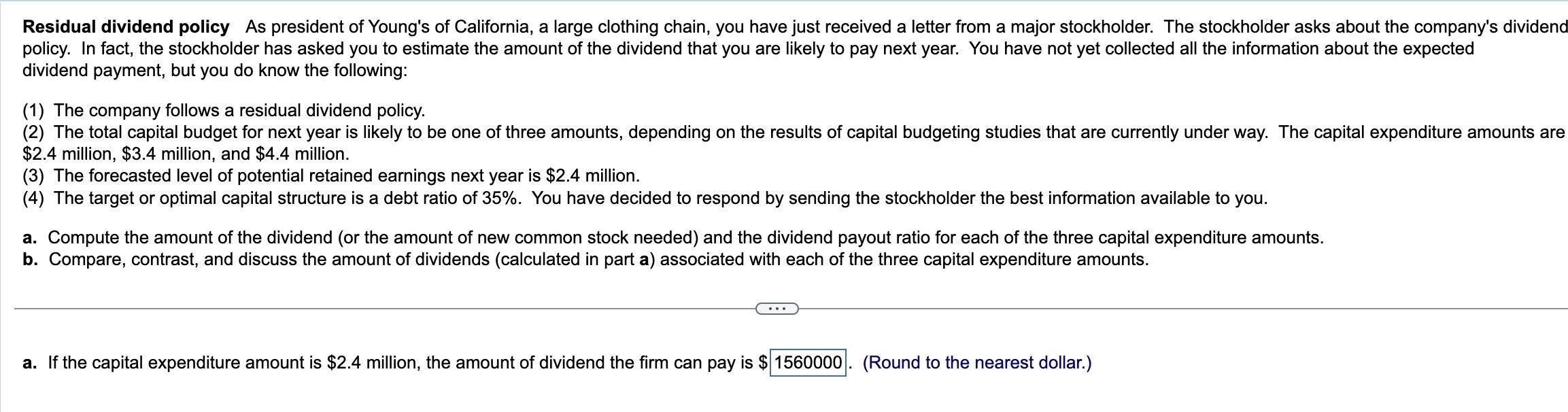 a-b please answer in blank is wrong. Steps would be very helpful