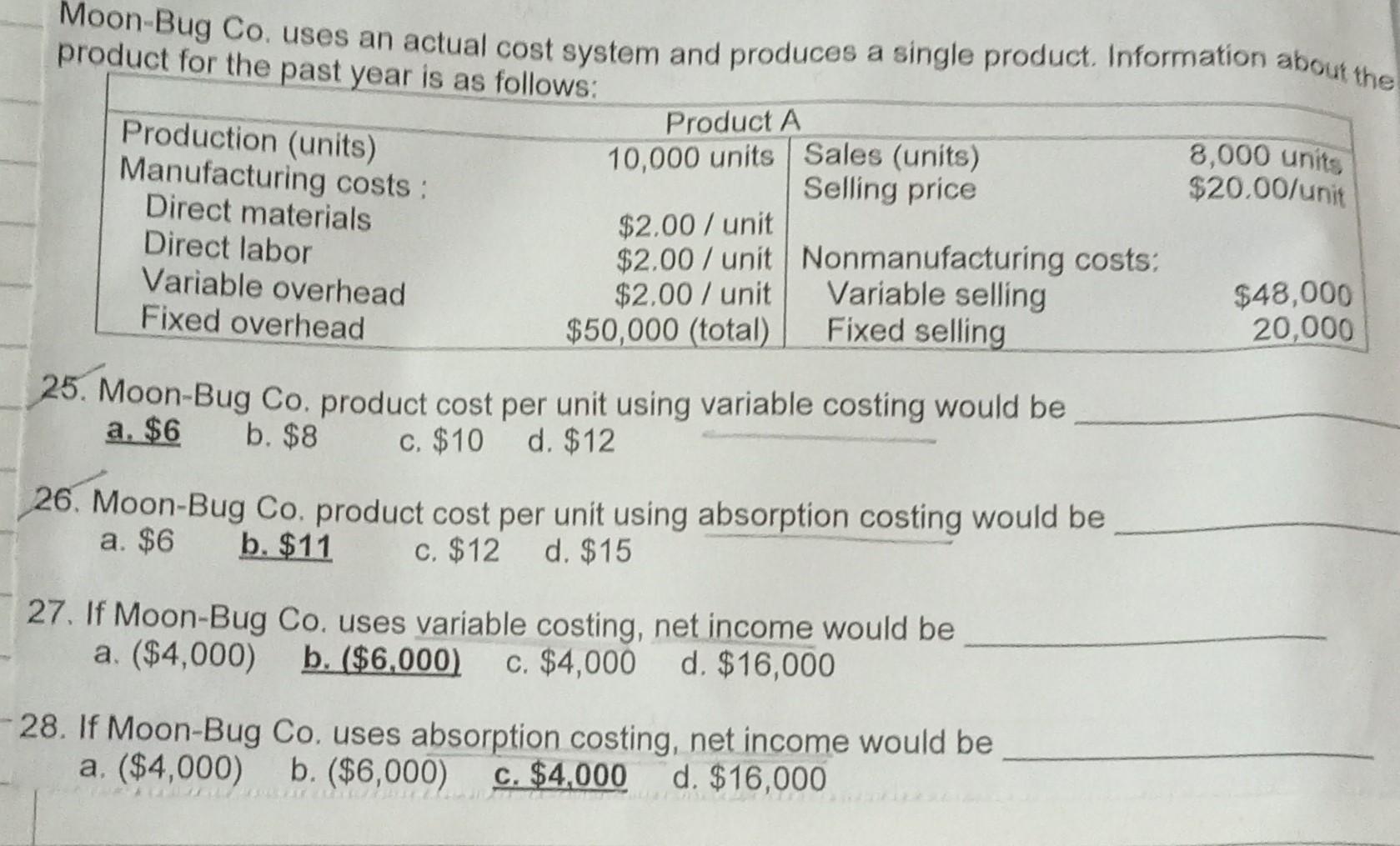 wanted to know. the step by step calculation for. number 27