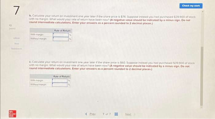 intermediate calculations, Enter your answers as a percent rounded to 2 decimal