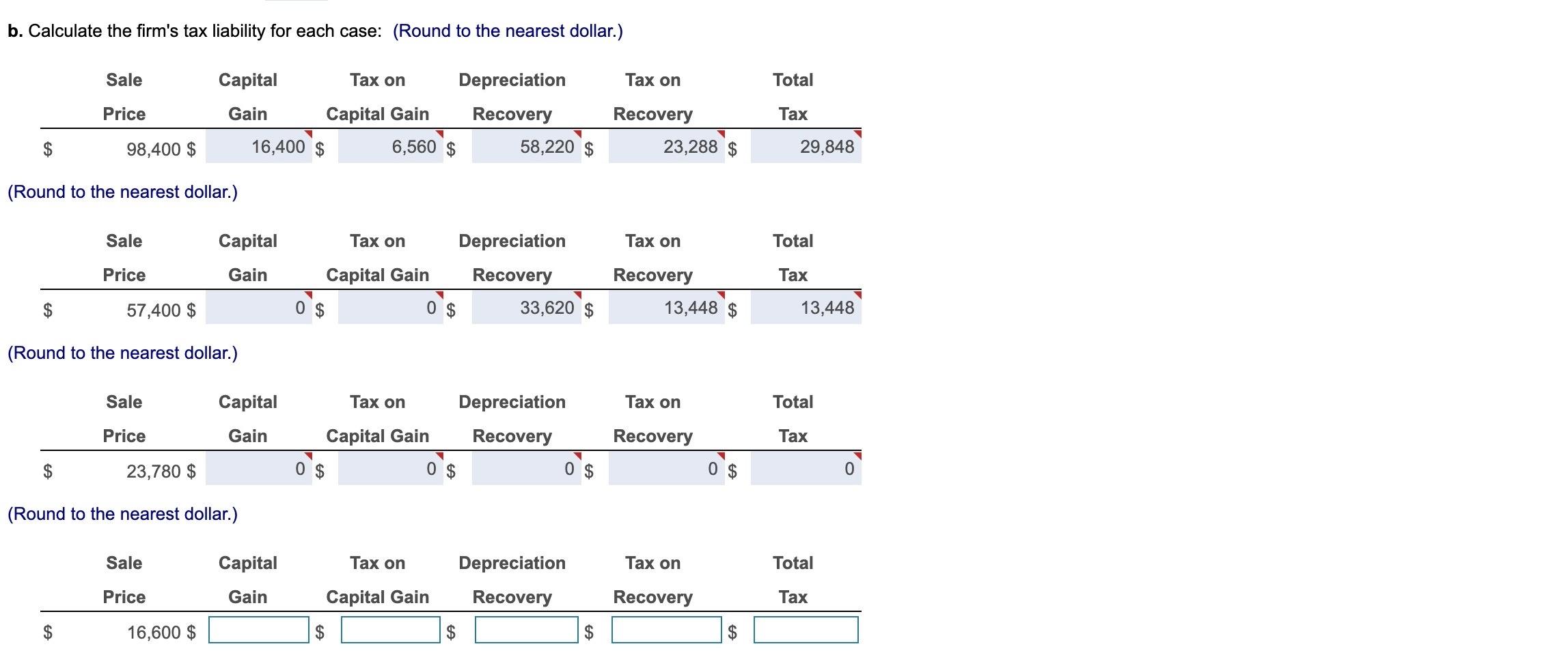 Troy Industries purchased a new machine 2 year(s) ago for $76,000. It