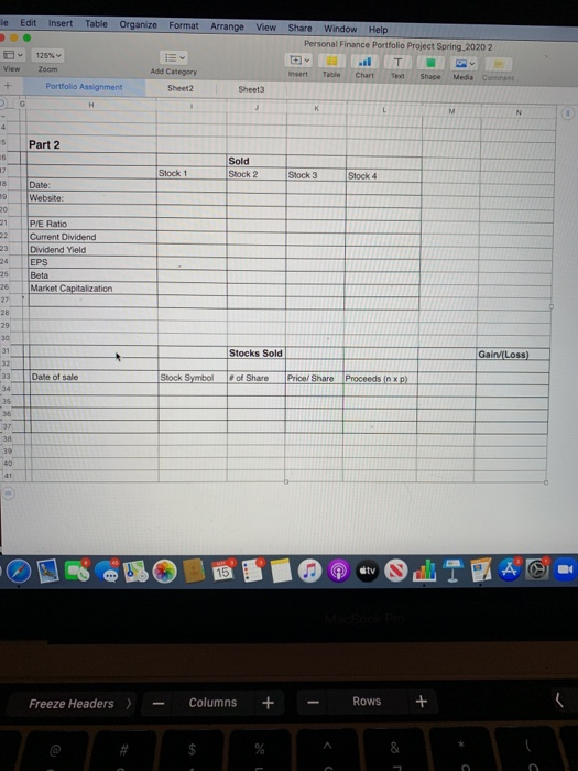 advisor recommends that you invest it in three stocks in the stock