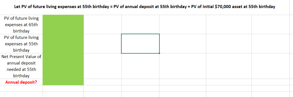 in GREEN. Your uncle is 55 years old today, and he wishes