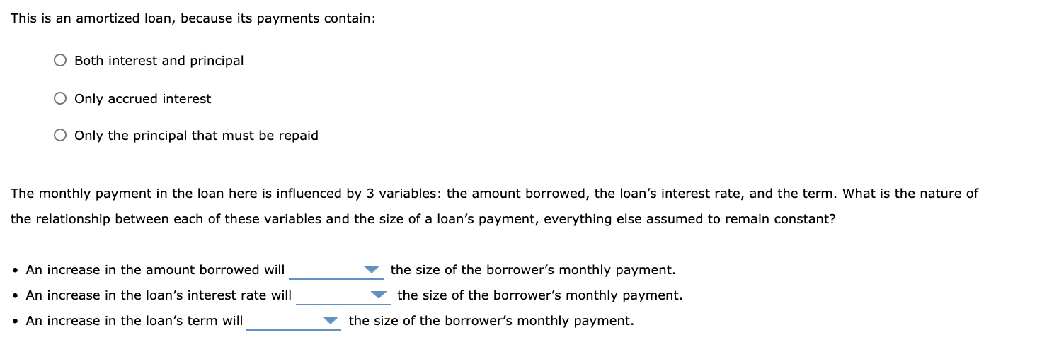 general, a mortgage loan is repaid monthly over the term of loan