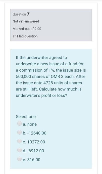 will rate you Question 8 Not yet answered Marked out of 1.00