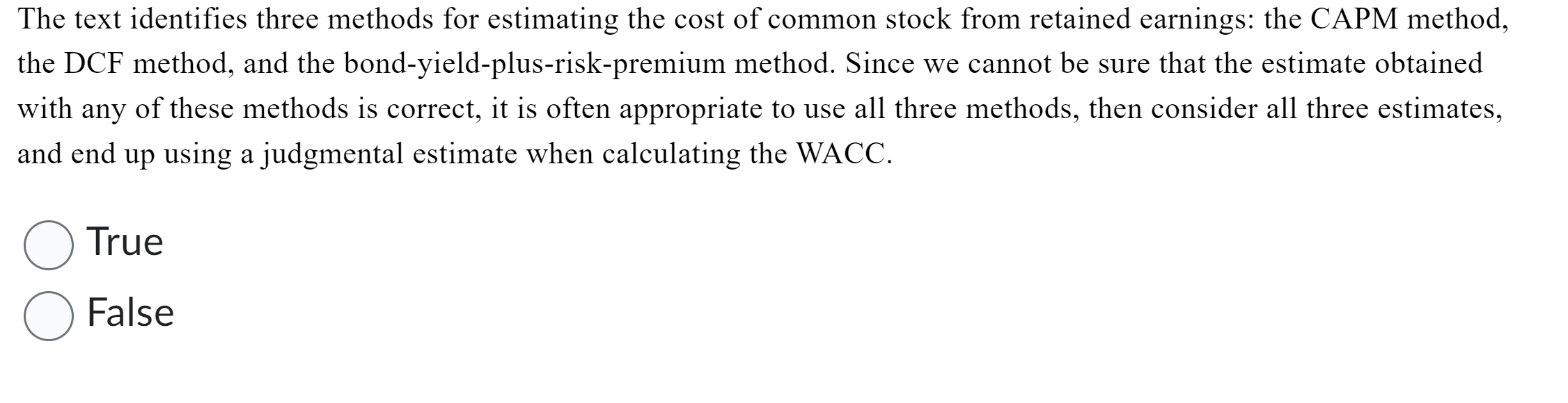 analysis, we often use ex post (historical) returns and standard deviations, despite