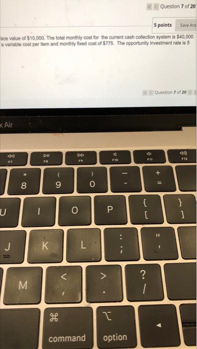 clear and visible estion ? The firm receives an average of 6155