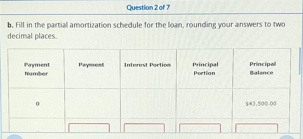 and principal portion in the end Question 2 of 7 General Computers