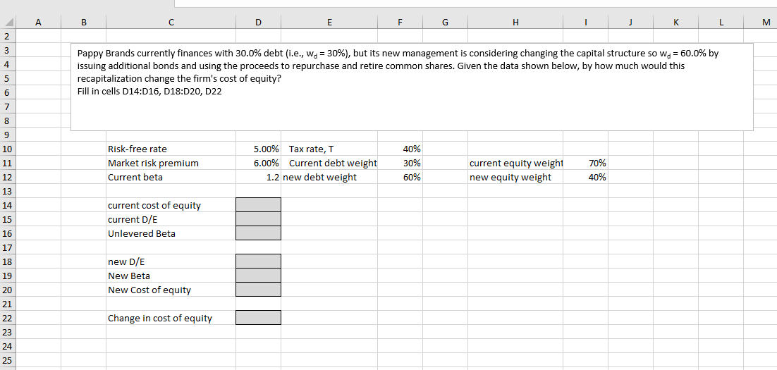 anyone know how to do it in excel with steps A B