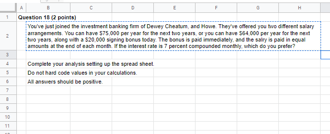Please solve both questions! Please show work in Excel and do