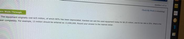 or B answer eBook H Problem Walk Through Karsted Air Services is