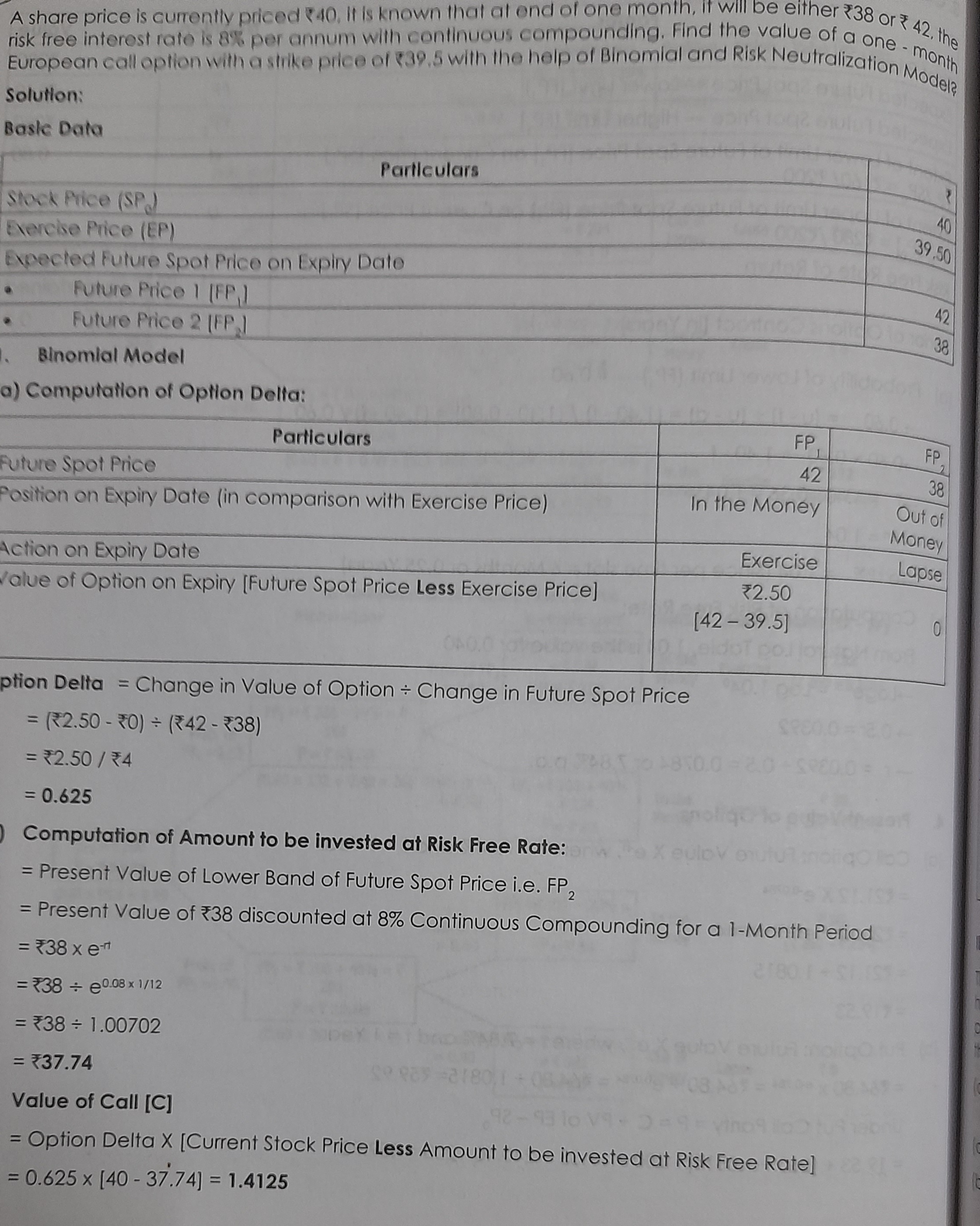Question and answer both are provided. KINDLY HELP TO UNDERSTANDwhich value is