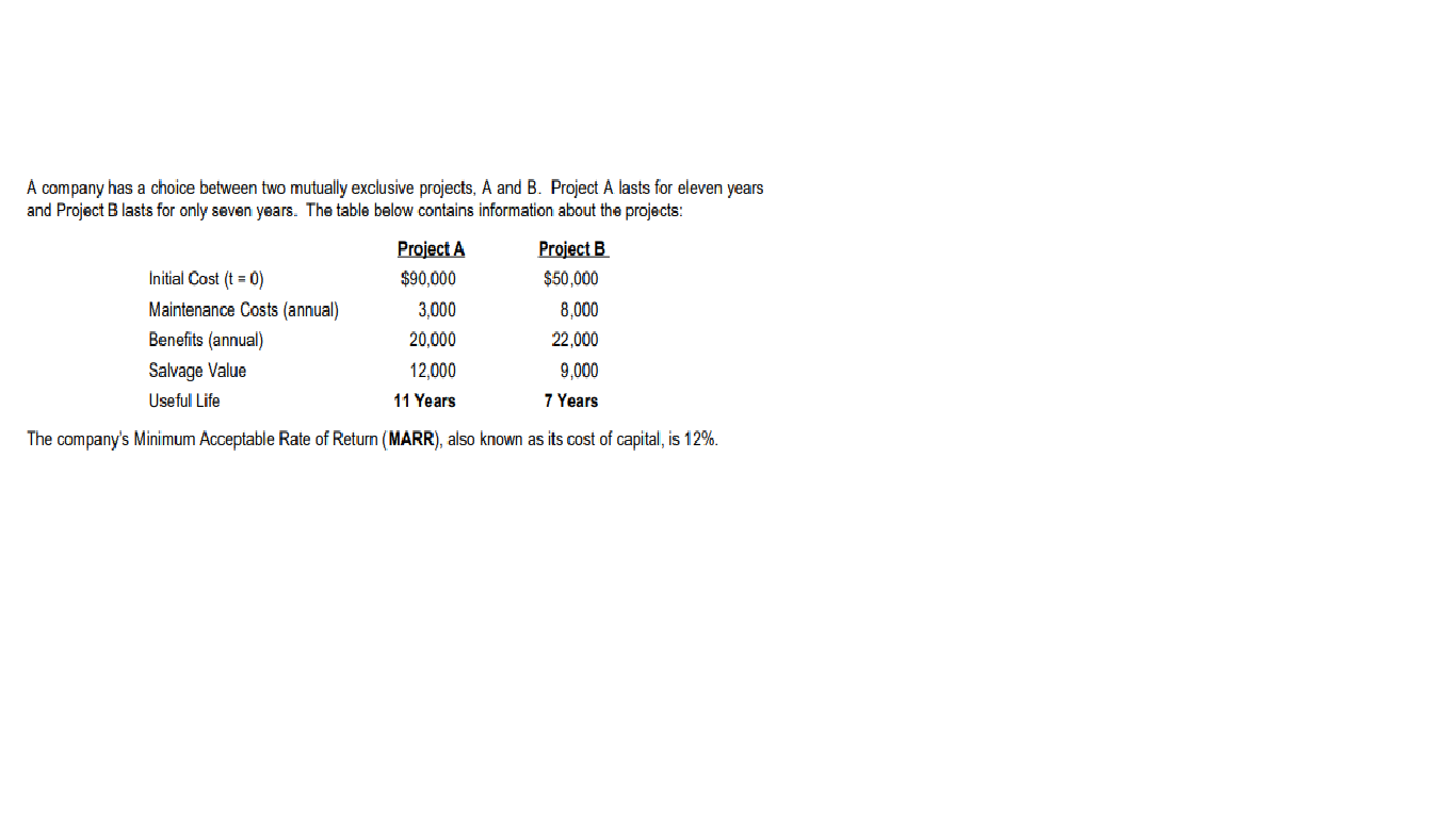 Find the net Equivalent Uniform Benefit (EUB) or net Equivalent Uniform Cost