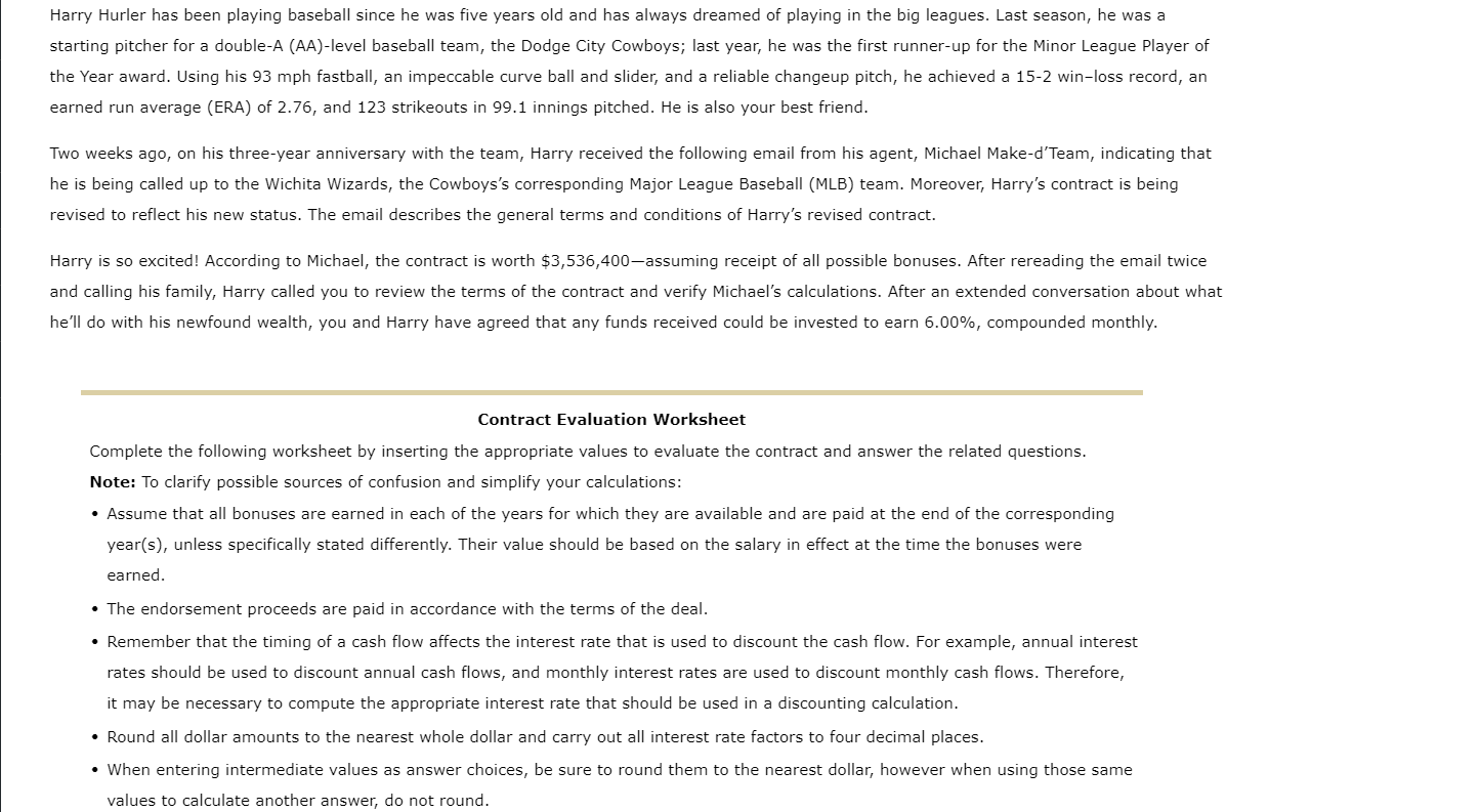  Harry Hurler has been playing baseball since he was five years