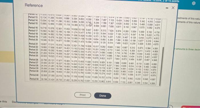 Costs $390,000 and offers 10 annual net cash inflows of $74,000. McKnight