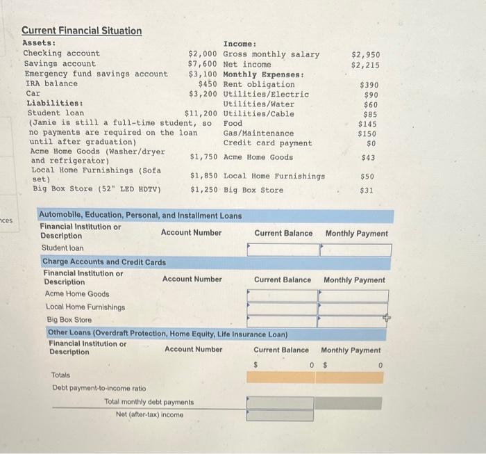 27, full-time student and part-time bakery employee, has just moved into a