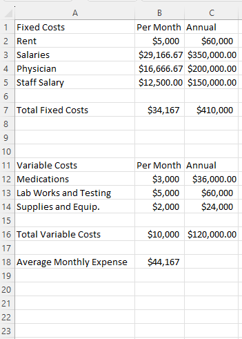 to solve these is above. Please show how the calculations were calculated