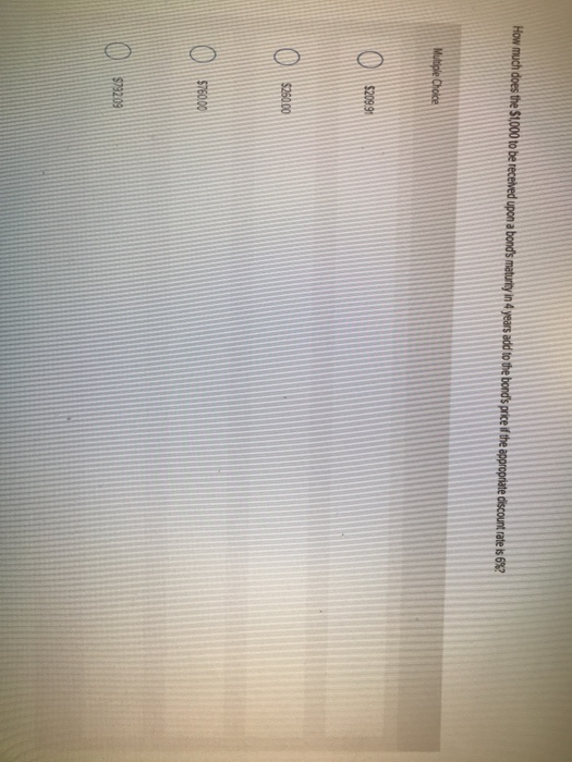  How much does the 51000 to be received upon a bonds