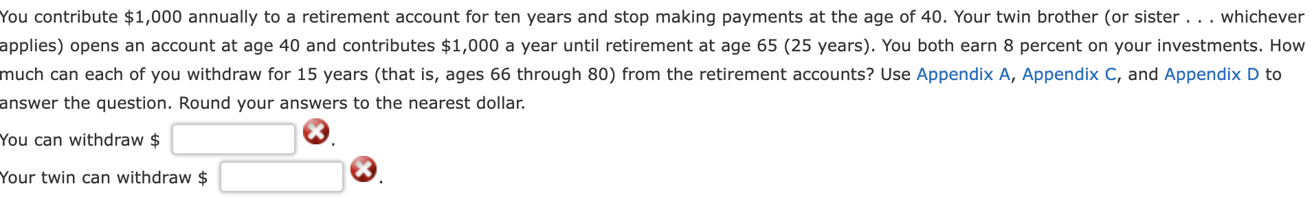 First Document is A Second is C Third is D You contribute