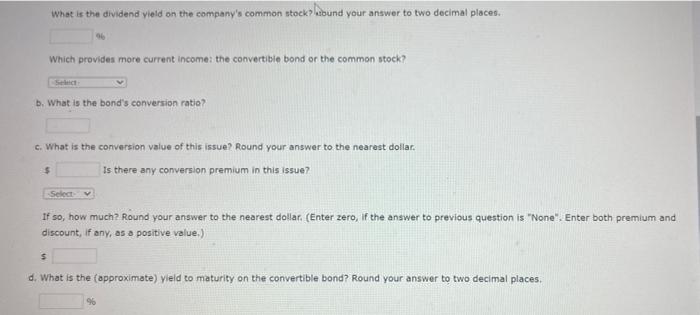 bond (maturing in 15 years) in convertible into 20 shores of the