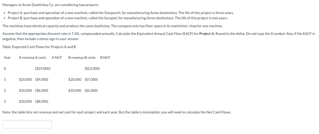 purchase and operation of a new machine, called the Starpunch, for manufacturing