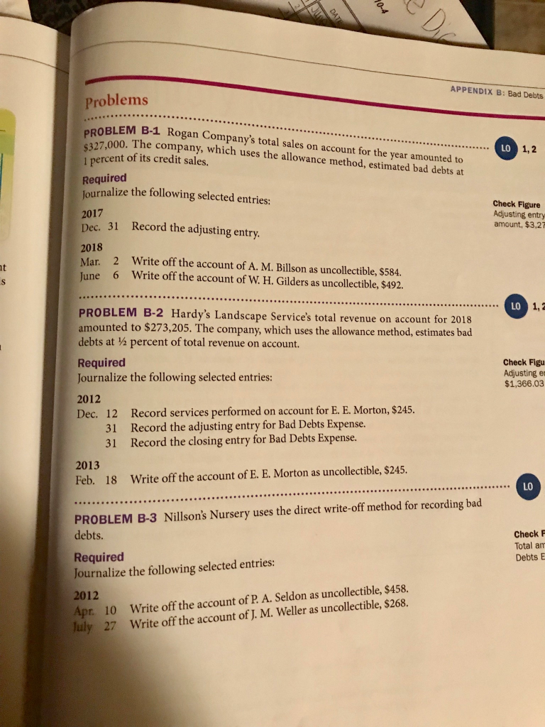 Accounting Solution Appendix B College Accounting 13th Edition. Please answer General Journal