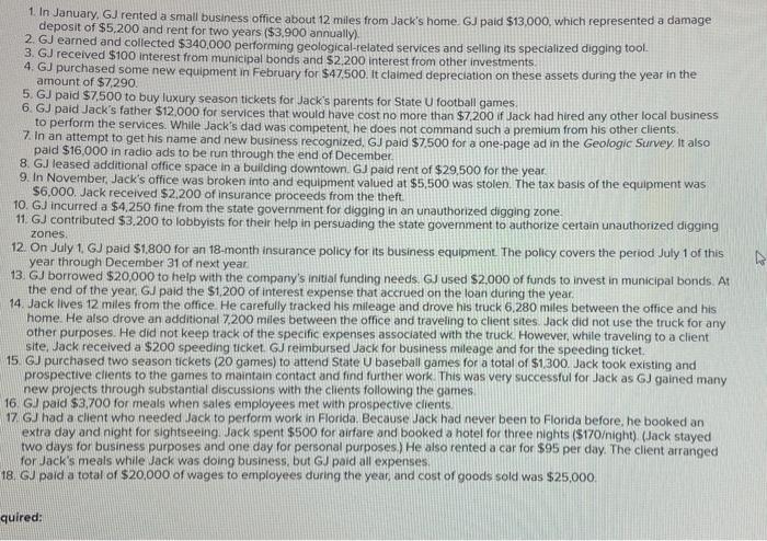 Jack, a geologist, had been debating for years whether or not to