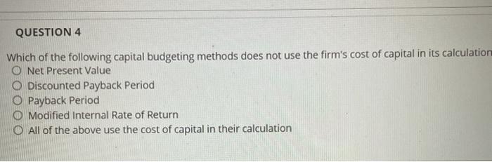 one with the higher O Internal Rate of Return or Net present