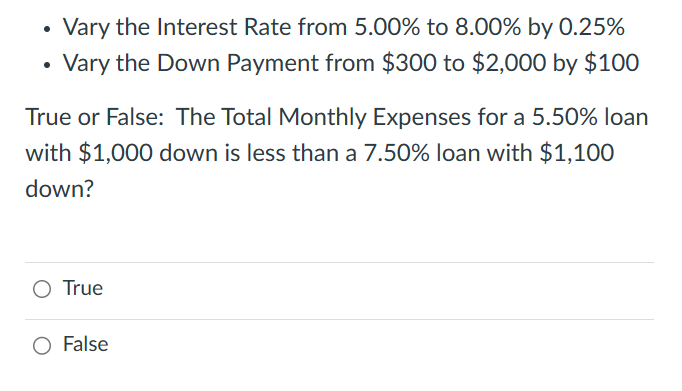 & 1100 \\ Price of Gas & \multicolumn{2}{c}{3.35} \\ & \multicolumn{2}{c}{ My