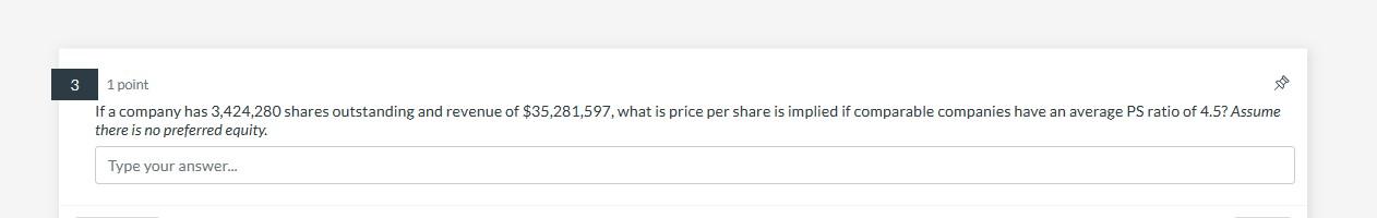 can you answer this question for me please? 1 point there is