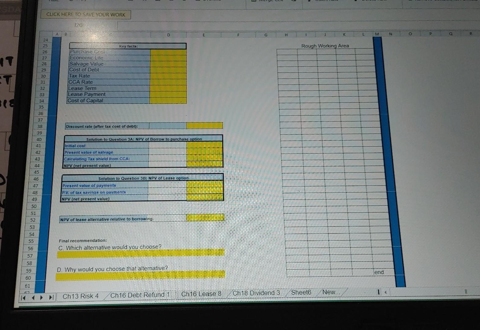 borrow funds to purchase a machine for apple picking or lease the