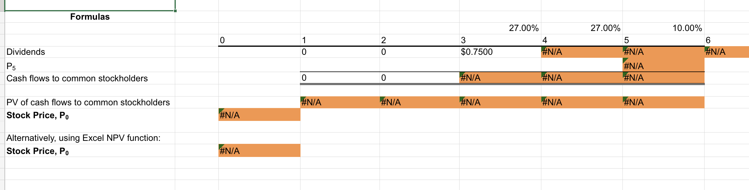 If the required return on Computech is 17%, what is the value