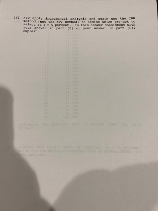 12,375.00 -$10,000.00 7,250.00 4,125.00 1,450.00 1,225.00 1 2 4 Deternine the IRR