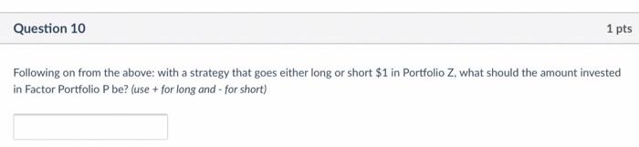 that you are using a two-factor APT model, with factors Pand Q,
