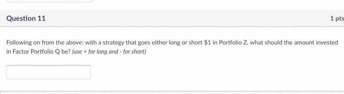 to find the fair (model-) expected return on a well-diversified portfolio Z