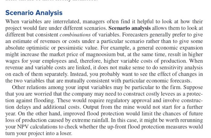  Chapter 10 describes several different analysis tools. Choose two of these