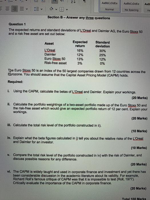  2 AaBbCcDdEe AaBbCcDdEe V Normal No Spacing Section B - Answer