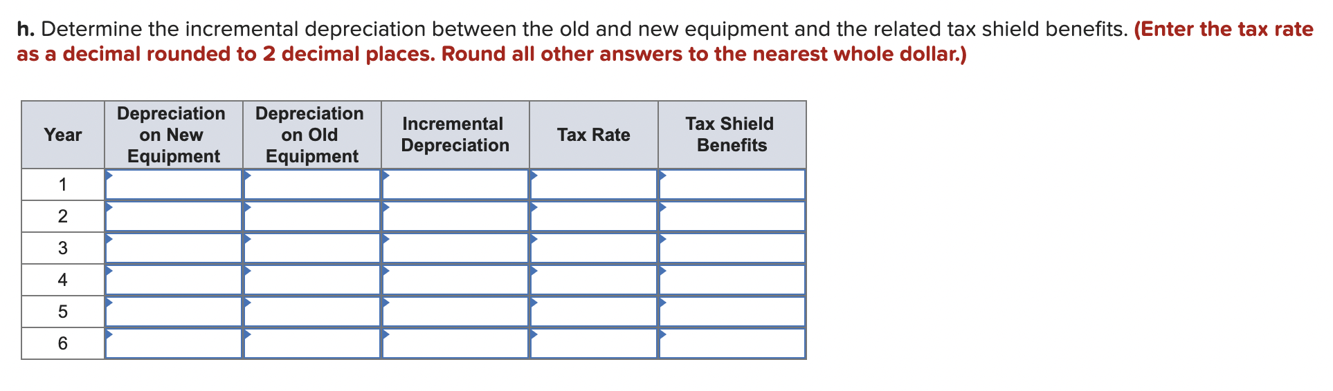 ago for $72,000. The equipment falls into the five-year category for MACRS