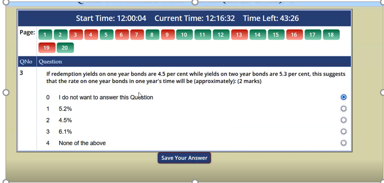  12 13 14 17 18 Start Time: 12:00:04 Current Time: 12:16:32