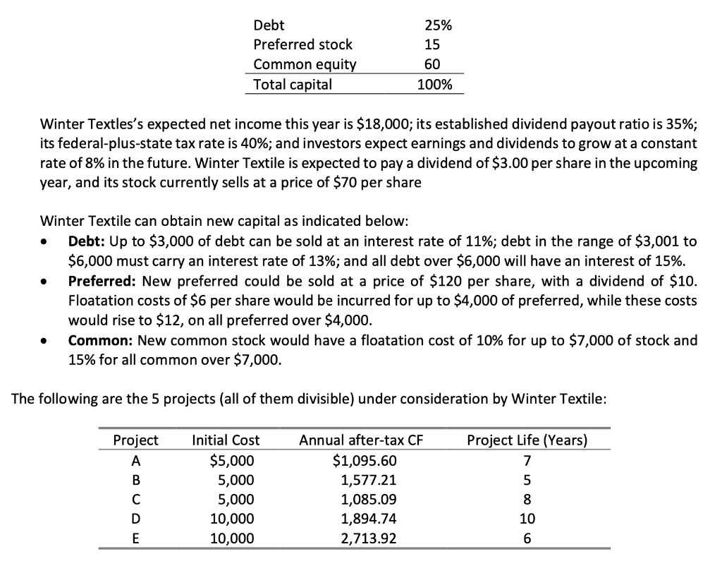 Please explain in detail(Please don't use Excel to solve) show work: The