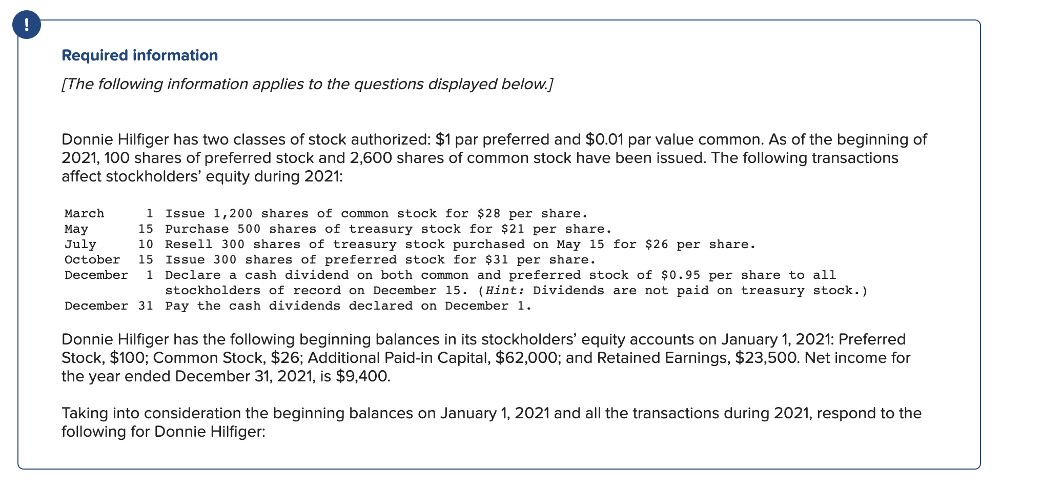 Please explain the math behind it as well. Required information [The