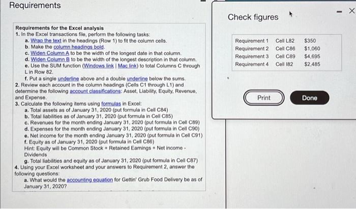 delivery bags 1/2/20 Earned 125 125 delivery service fees 1/3/20 Earned 140