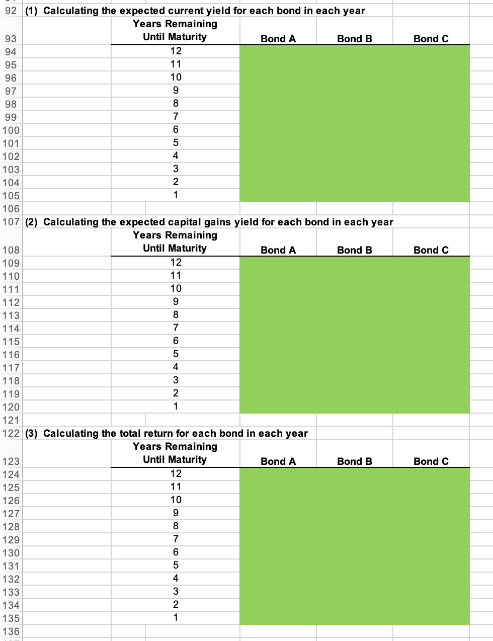 per year 1 1 1 6 Coupon rate 10% 6% 14% 7
