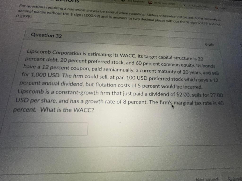  Please solve it without using excel and show the steps VODA