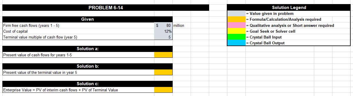 cell for a thumb up. Please use the provided excel and show
