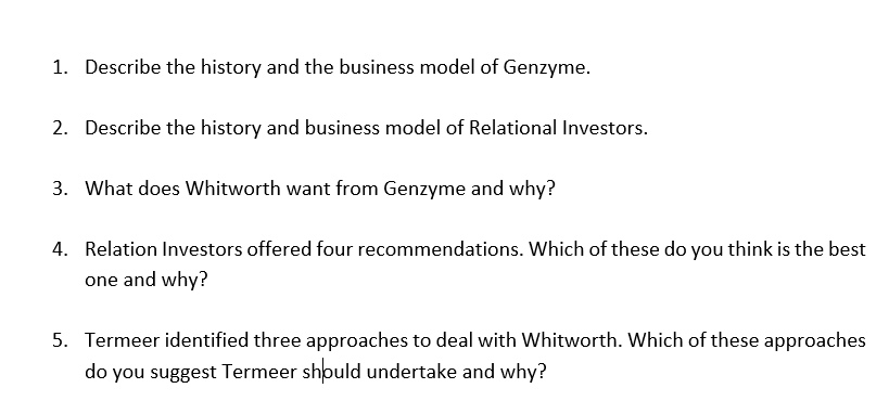 Please answer the case report questions below in your own words. Make