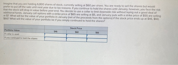 of $.24. What is your maximum possible profit? Potential profit Imagine that