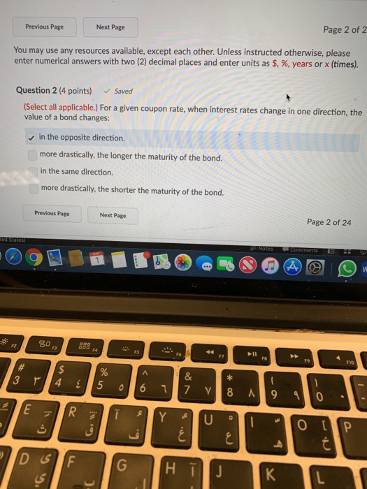 interest rate (YTM) is higher than a bond's coupon rate, investors holding